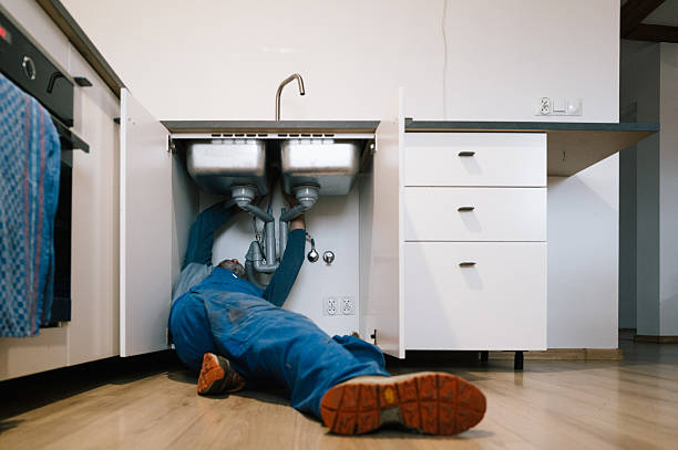 Professional Leak Detection technician working in Chester, VA